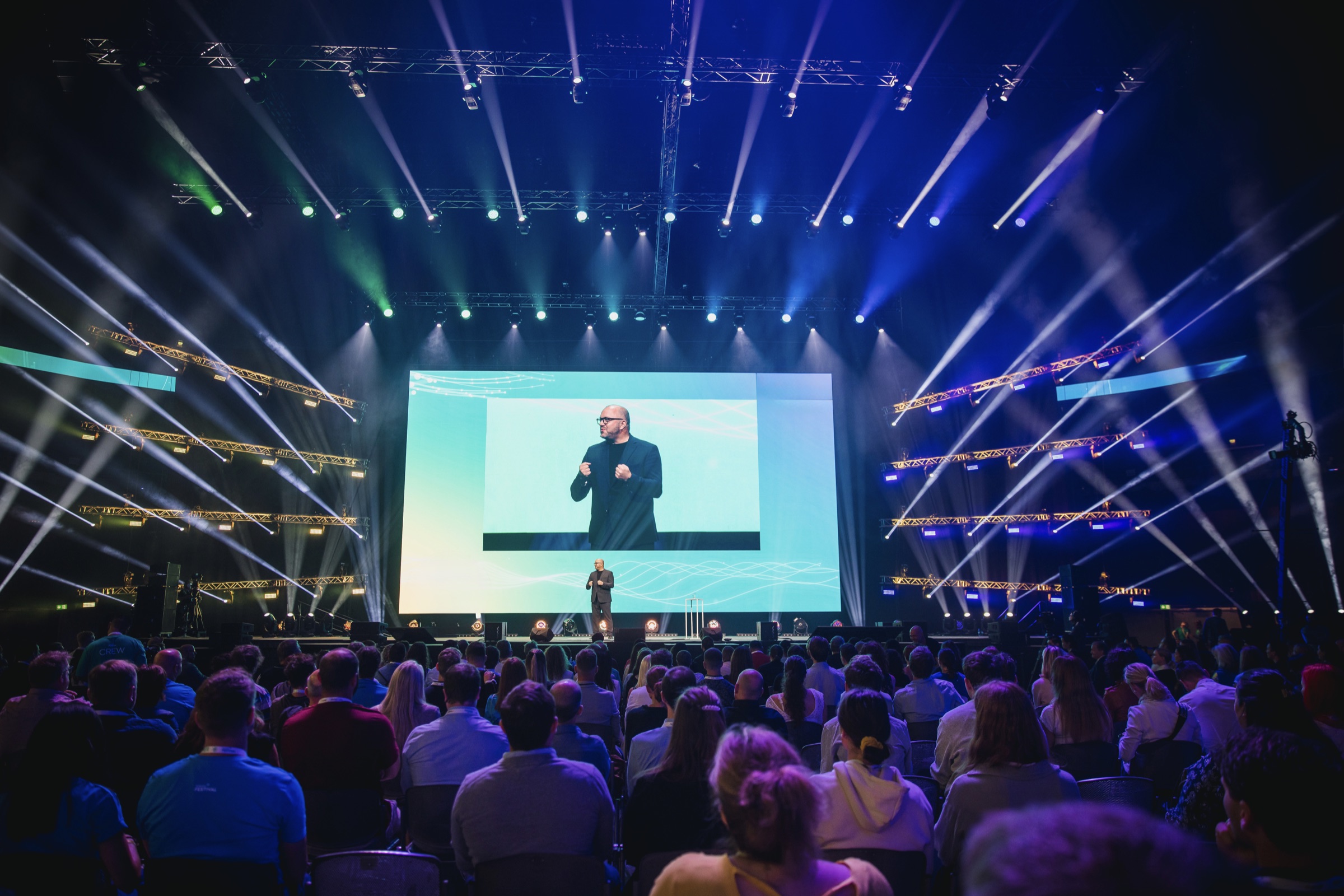 Michael Ehlers auf der Greator Main Stage in der Lanxess Arena